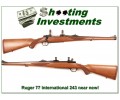 [SOLD] Ruger Model 77 International hard to find 243 Red Pad